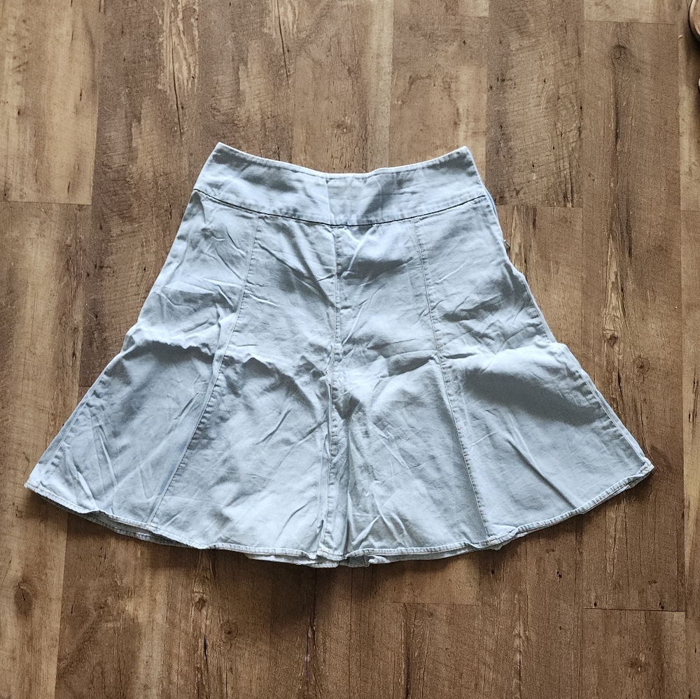 Jones New York A-Line Skirt in Soft Blue